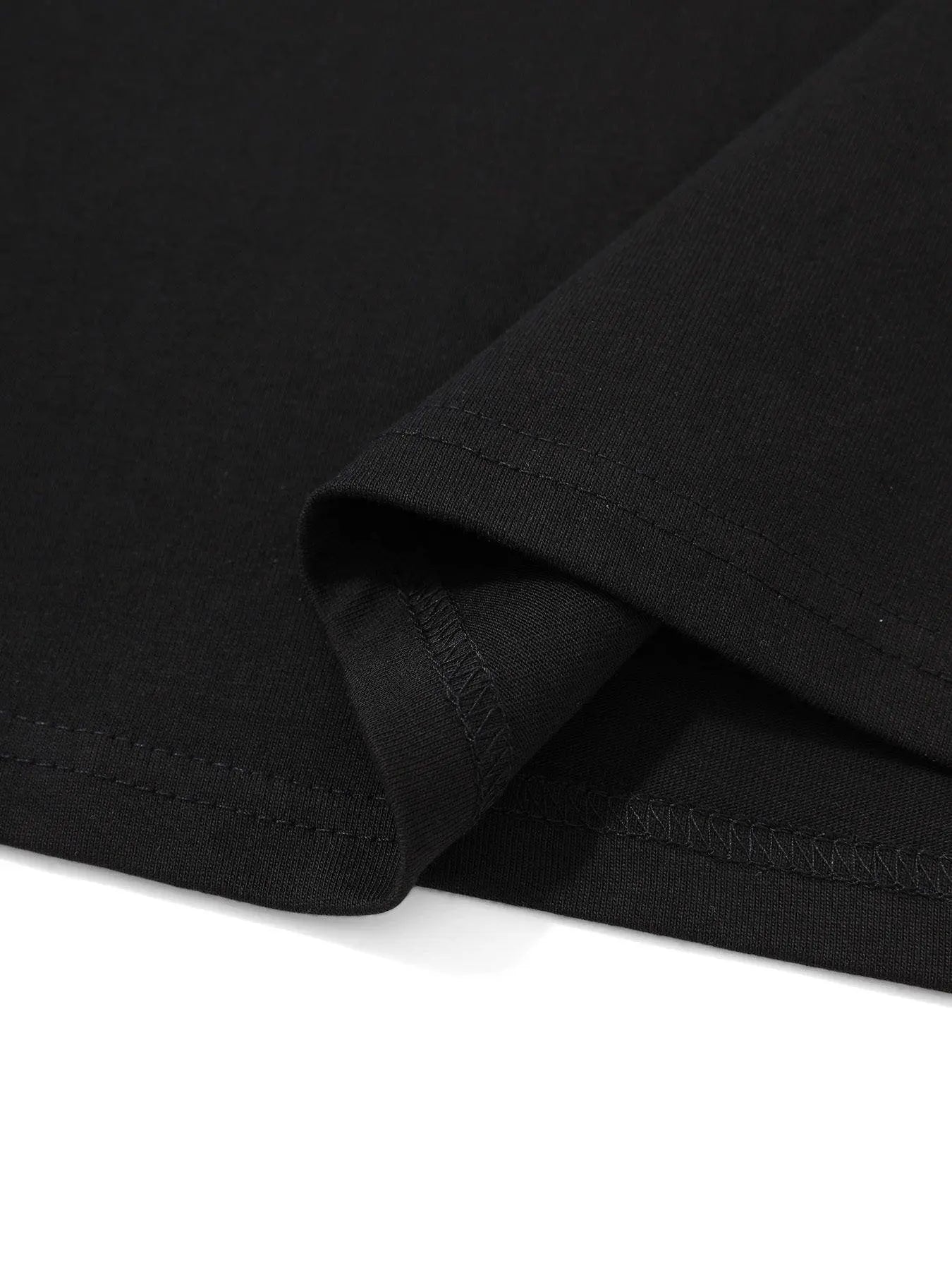 Plus Size Men's Cotton T-Shirt - Cute Three Cats Print, Breathable & Comfortable Casual Tee for Summer Outdoor Streetwear - Tophatter Daily Deals