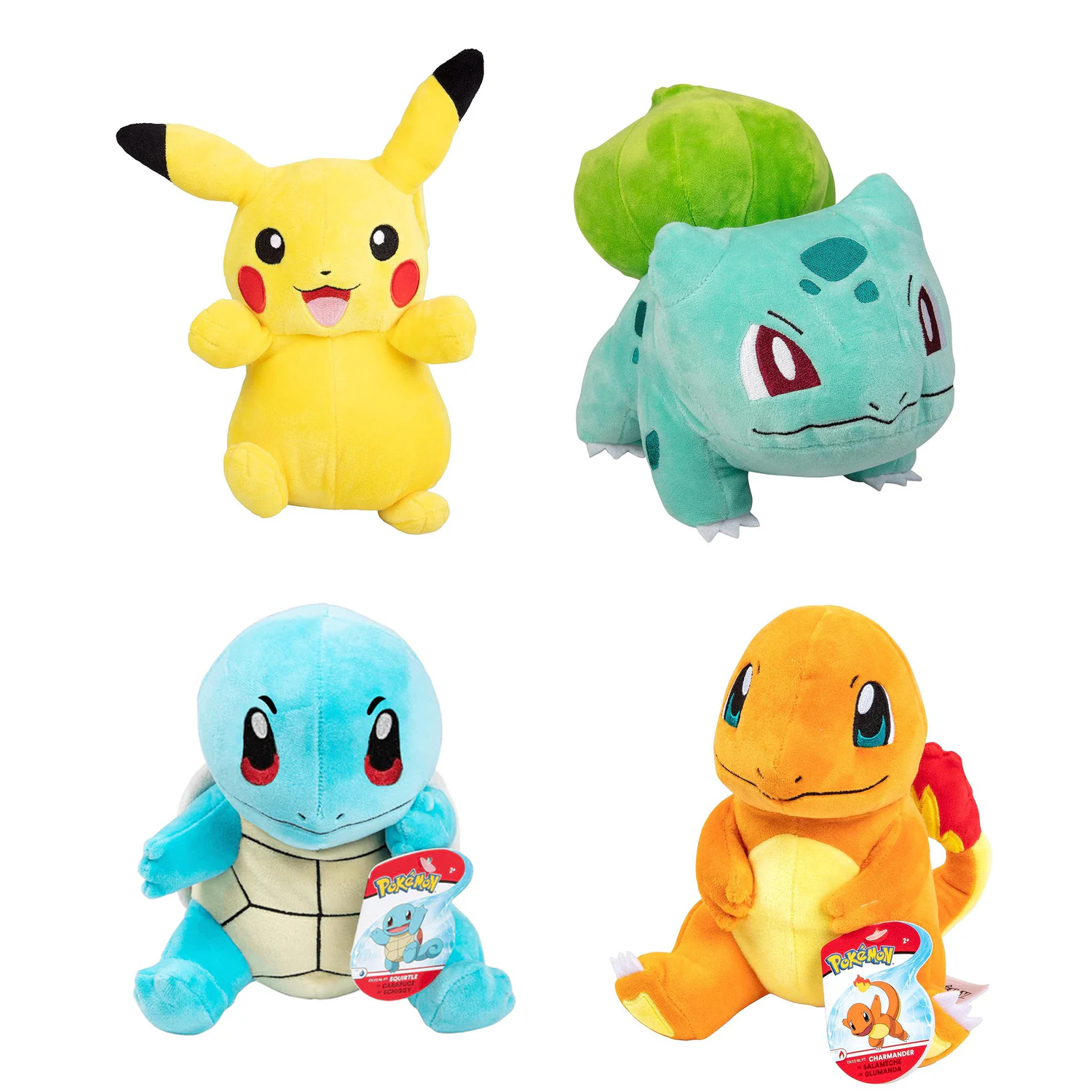 Plush Soft Toy - Pokemon Plush Soft Toys Pikachu, Bulbasaur, Squirtle, Chamander, and More! Baby & Toddler - Tophatter Daily Deals