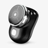 Electric Travel Shaver USB Pocket Mini Groomer Lightweight Black - Tophatter Daily Deals