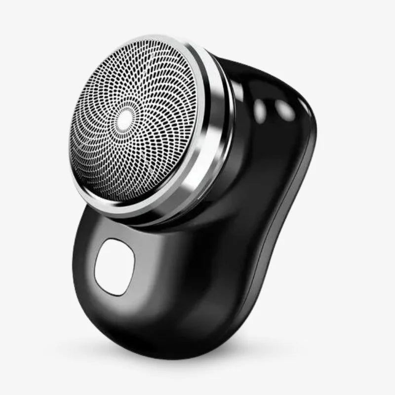 Electric Travel Shaver USB Pocket Mini Groomer Lightweight Black - Tophatter Daily Deals