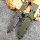 Pocket Knife Hunting Tactical Blade Tools Green - Tophatter Daily Deals