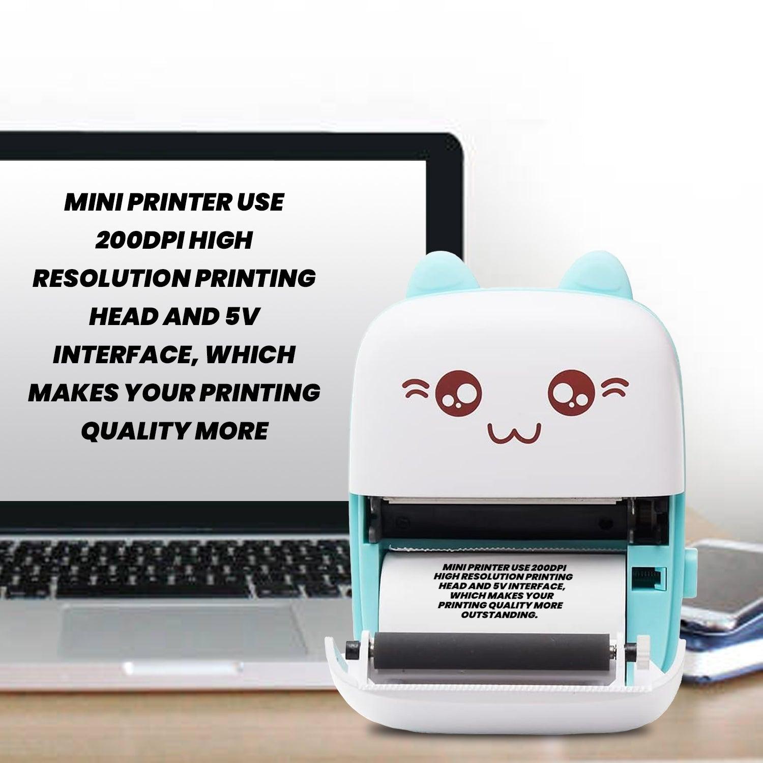 Mini Printer For Phone - Mini Pocket Thermal Printer Bluetooth Mobile Phone Photos Label Printing Machine Accessories - Tophatter Daily Deals