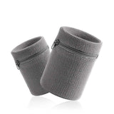 Wrist Wallet for Runners - Pocket Wrist Wallet Pouch Bag Band Zipper for Running Exercise Bands - Tophatter Daily Deals