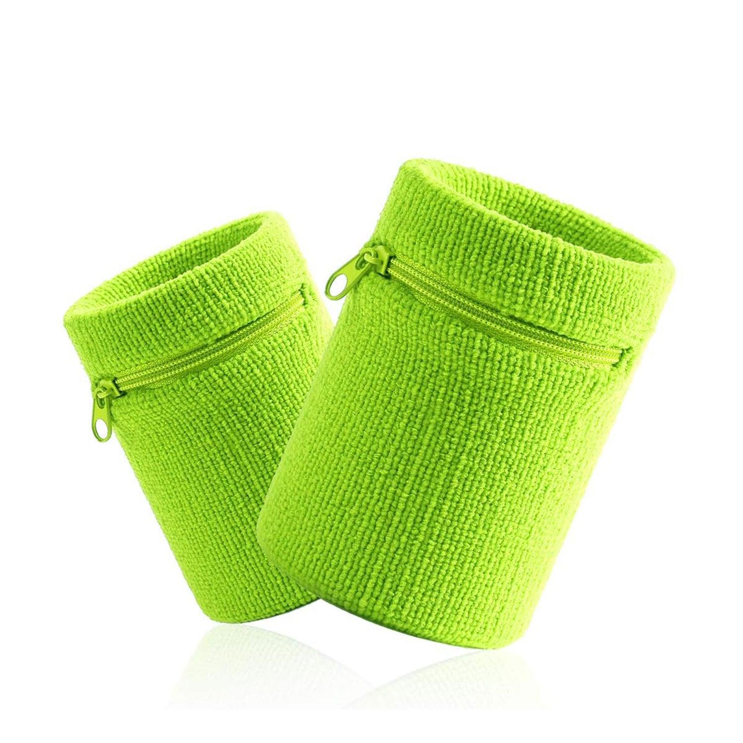 Wrist Wallet for Runners - Pocket Wrist Wallet Pouch Bag Band Zipper for Running Exercise Bands - Tophatter Daily Deals