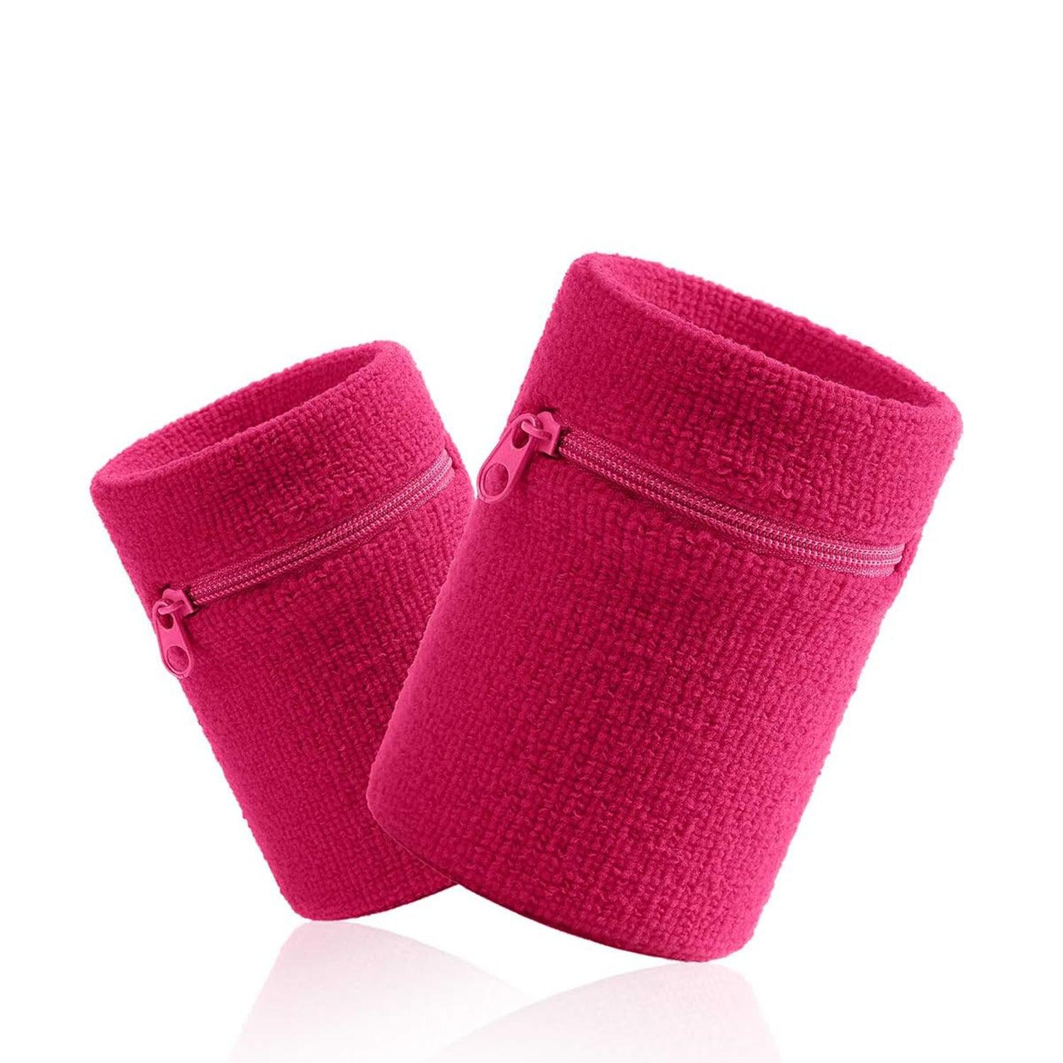 Wrist Wallet for Runners - Pocket Wrist Wallet Pouch Bag Band Zipper for Running Exercise Bands - Tophatter Daily Deals