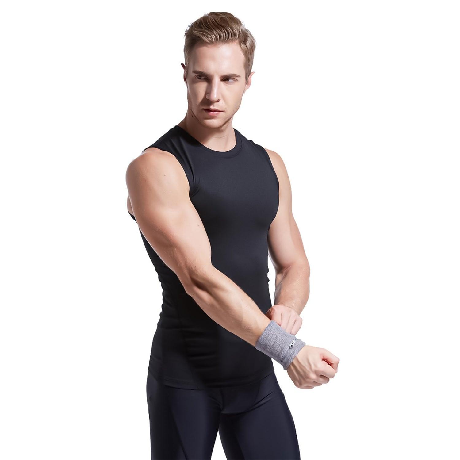 Wrist Wallet for Runners - Pocket Wrist Wallet Pouch Bag Band Zipper for Running Exercise Bands - Tophatter Daily Deals