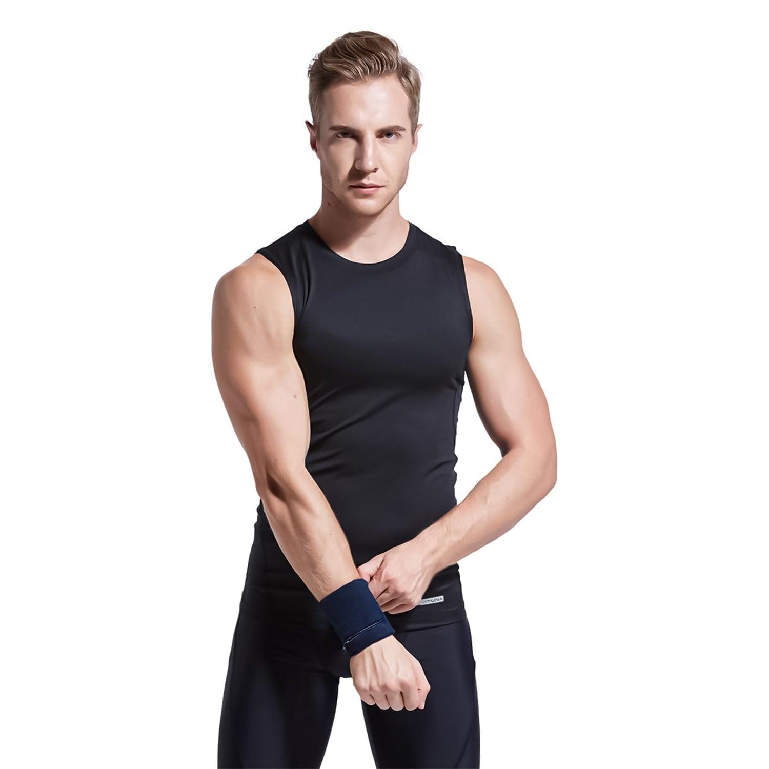 Wrist Wallet for Runners - Pocket Wrist Wallet Pouch Bag Band Zipper for Running Exercise Bands - Tophatter Daily Deals