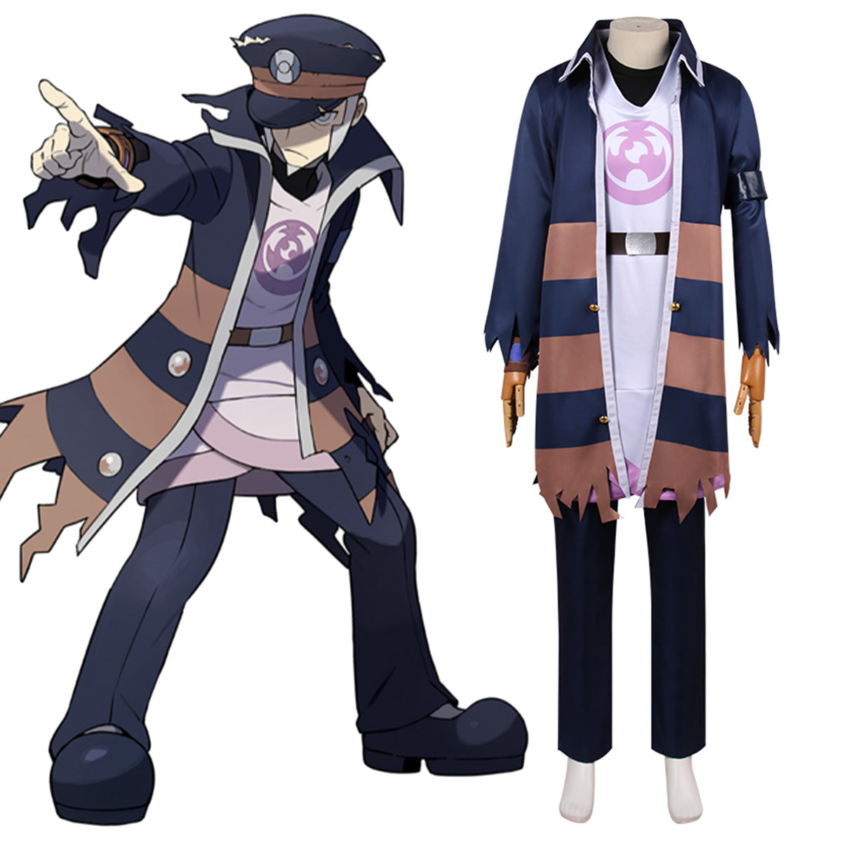 Pokemon Legends: Arceus Ingo Cosplay Costume Costume - Tophatter Daily Deals
