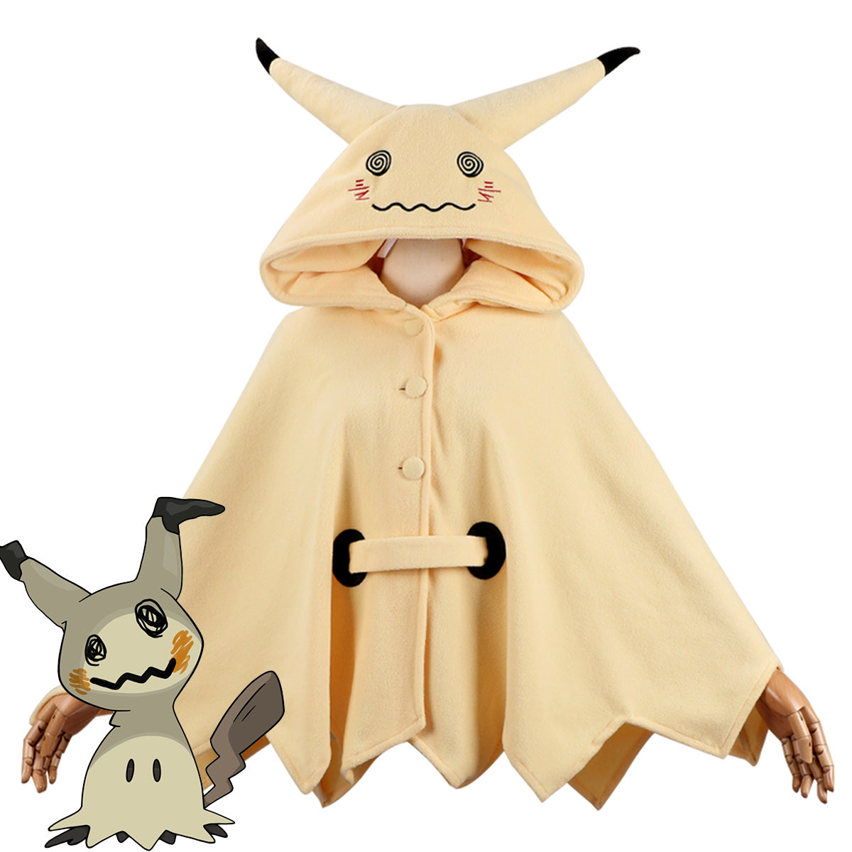 Pokemon Mimikyu Cloak Cosplay Costume Costume - Tophatter Daily Deals