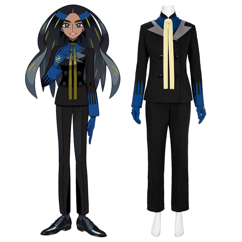 Pokemon Scarlet and Violet Geeta Cosplay Costume Costume - Tophatter Daily Deals