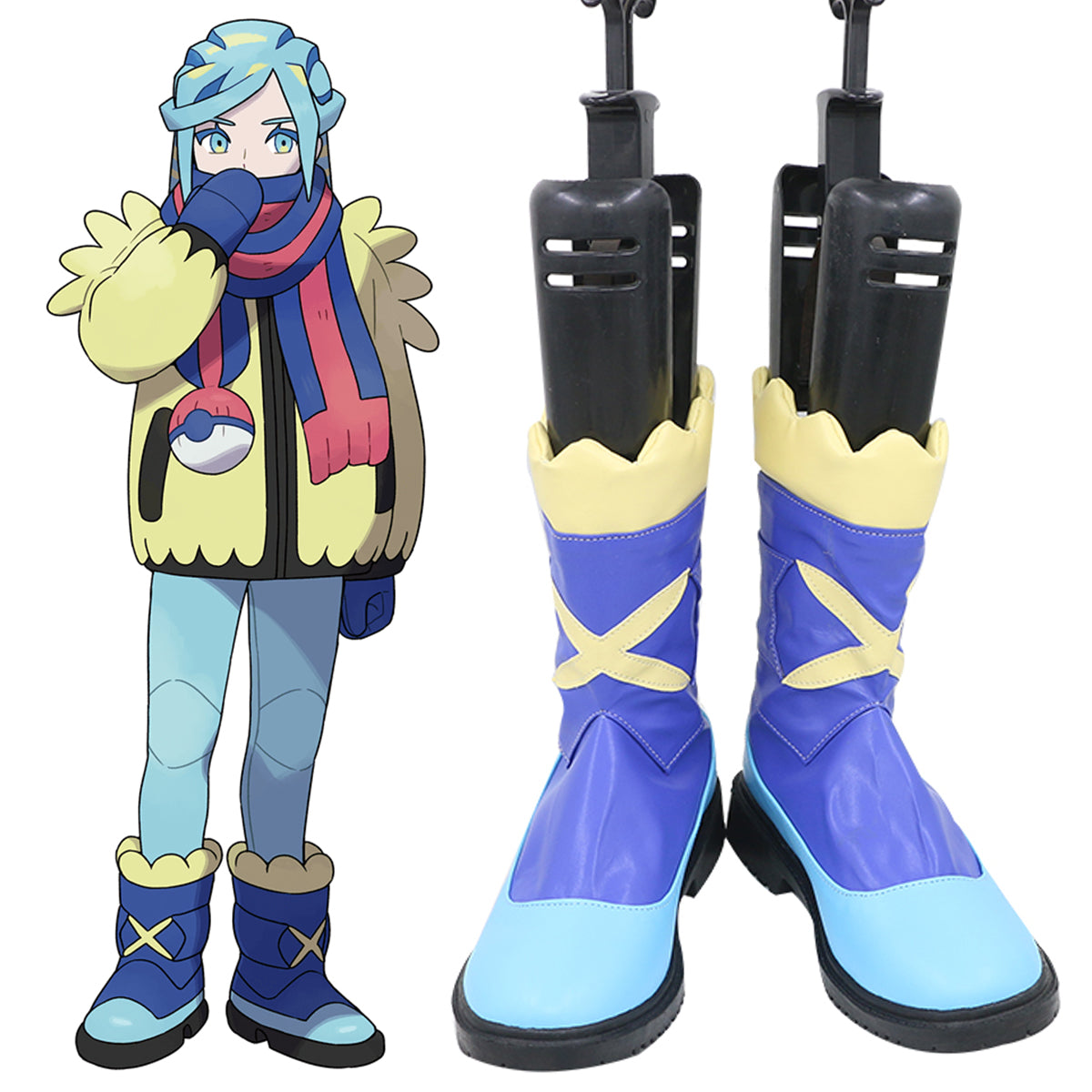 Pokemon Scarlet and Violet Grusha Cosplay Shoes Shoes/Boots - Tophatter Daily Deals