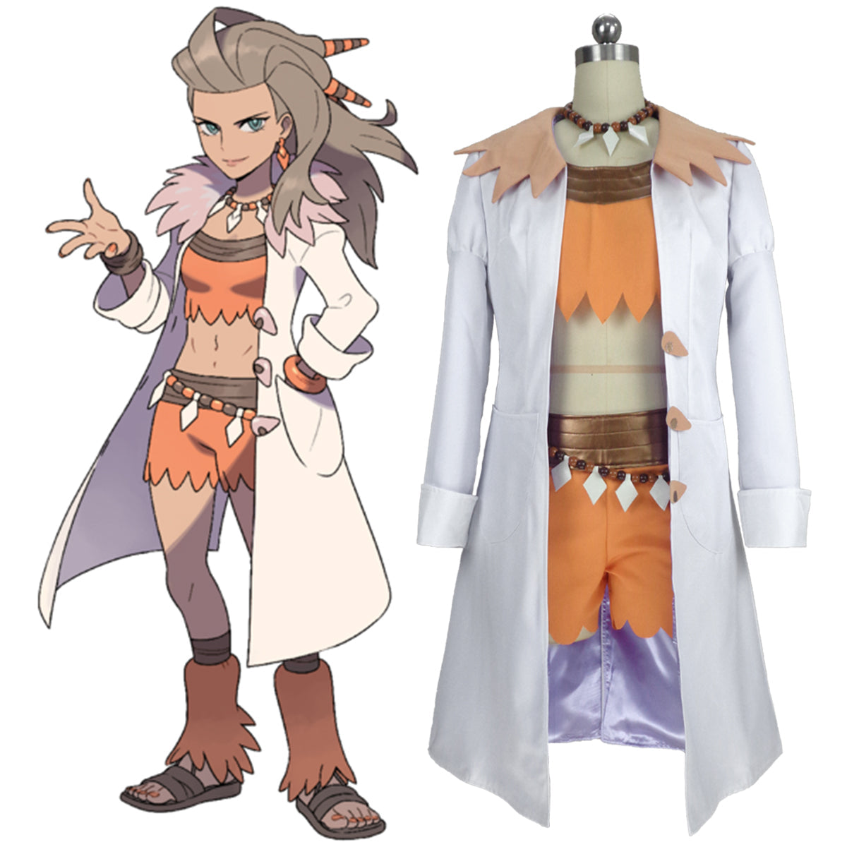 Pokemon Scarlet and Violet Sada Cosplay Costume Costume - Tophatter Daily Deals