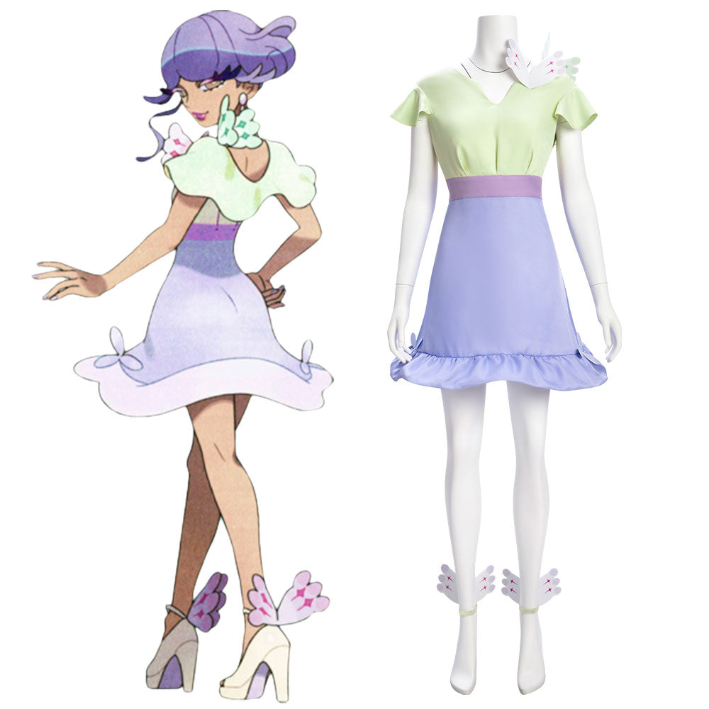 Pokemon Scarlet and Violet Tulip Alfornada gym psychic Cosplay Costume Costume - Tophatter Daily Deals