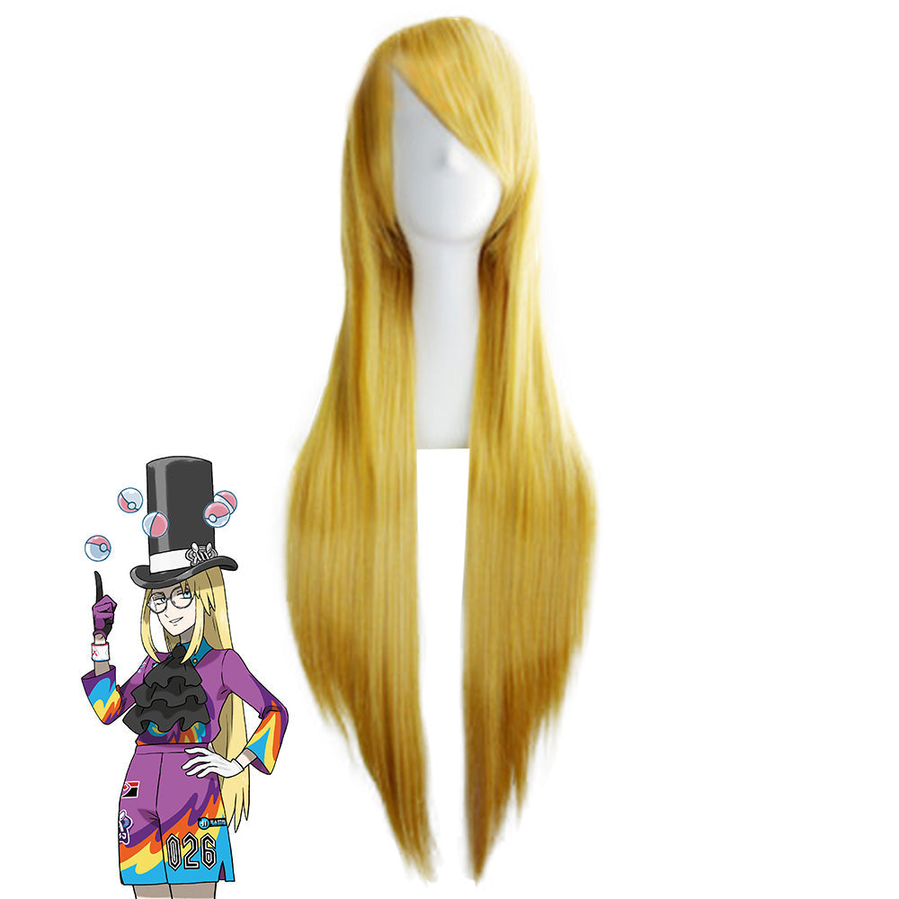 Pokemon Sword And Shield Avery Golden Cosplay Wig Wig - Tophatter Daily Deals