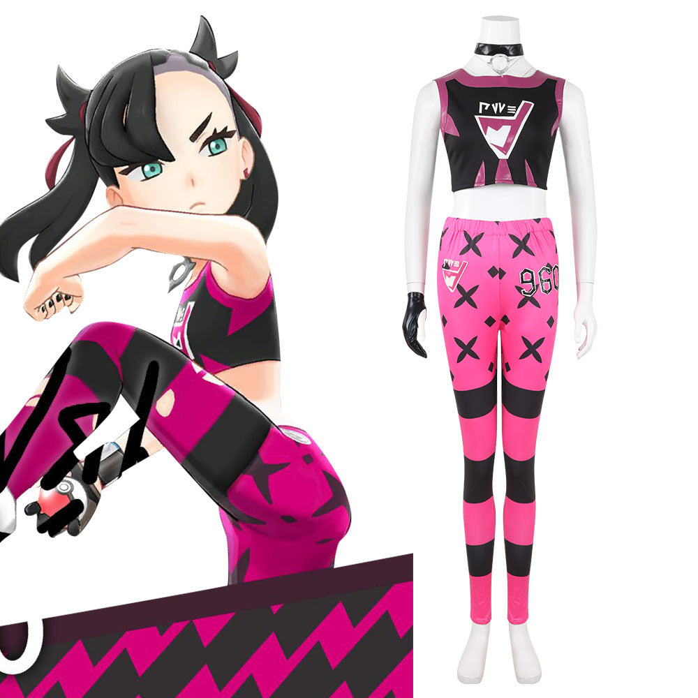 Pokemon Sword And Shield Marnie Uniforms Cosplay Costume Costume - Tophatter Daily Deals