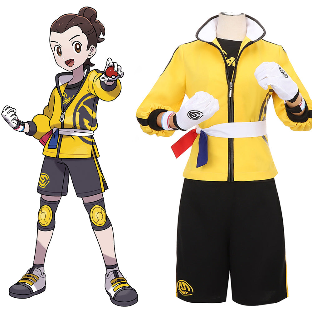 Pokemon Sword and PM Shield Male Trainer Victor The Isle of Armor Cosplay Costume Costume - Tophatter Daily Deals