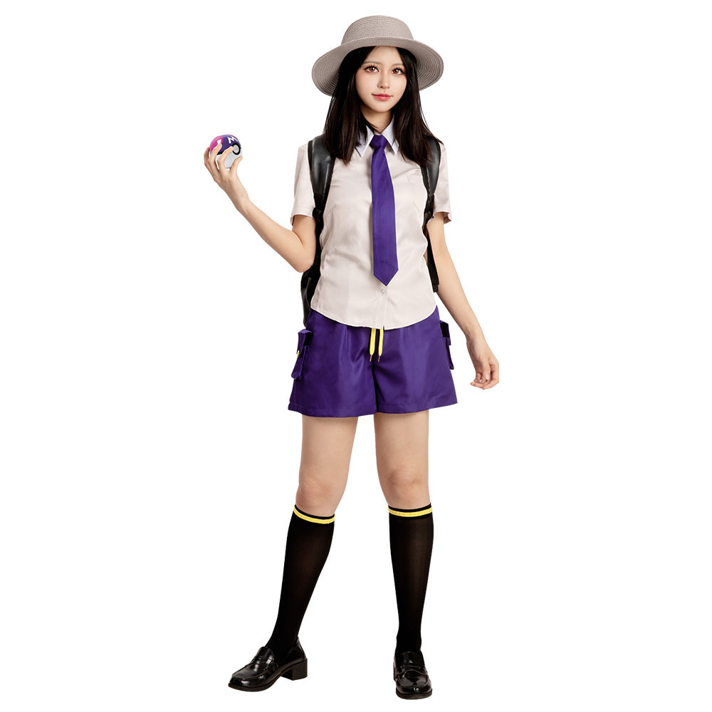 Pokemon Violet Male Female Protagonist Cosplay Costume Costume - Tophatter Daily Deals