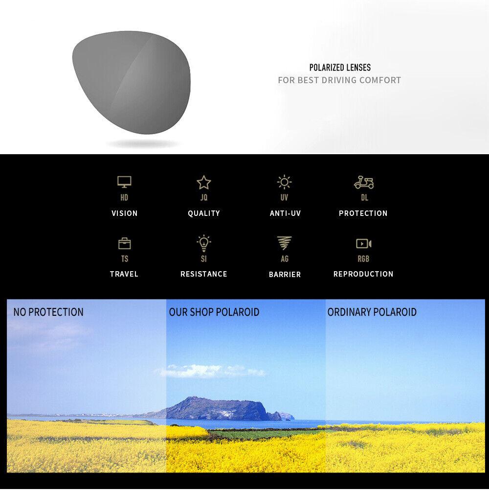 Best Polarised Sunglasses Uk - Square Cycling Sport Driving Fishing UV400 Sports & Outdoor - Tophatter Daily Deals