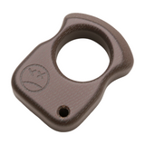 Coarse-Textured Micarta Polymer Brass Knuckles Brass Knuckles - Tophatter Daily Deals