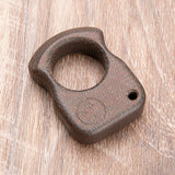 Coarse-Textured Micarta Polymer Brass Knuckles Brass Knuckles - Tophatter Daily Deals