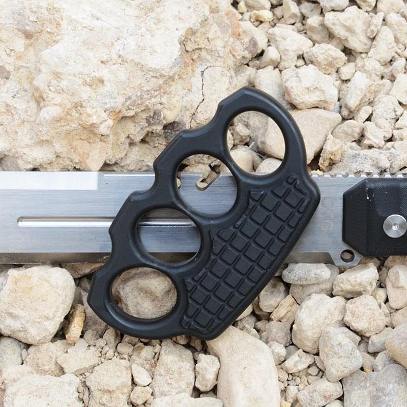 2022 New Polymer Full Finger Brass Knuckles Self Defense - Non Metal Brass Knuckles - Tophatter Daily Deals