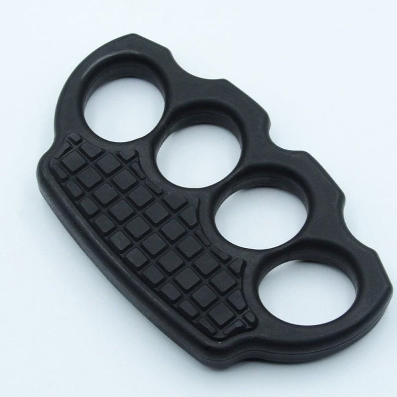 2022 New Polymer Full Finger Brass Knuckles Self Defense - Non Metal Brass Knuckles - Tophatter Daily Deals