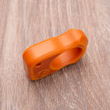 Single Finger Bakelite Polymer Knuckle Duster Brass Knuckles - Tophatter Daily Deals