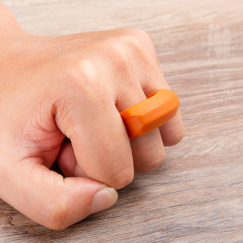 Single Finger Bakelite Polymer Knuckle Duster Brass Knuckles - Tophatter Daily Deals