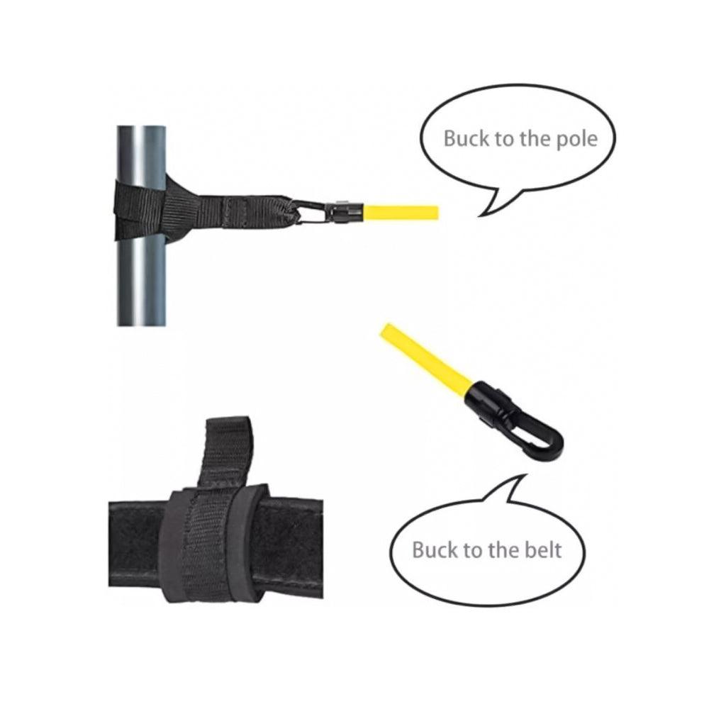 Swim Resistance Band - 3M/4M Swim Trainer Belt Swimming Resistance Tether Leash Pool Training Harness Swimming - Tophatter Daily Deals