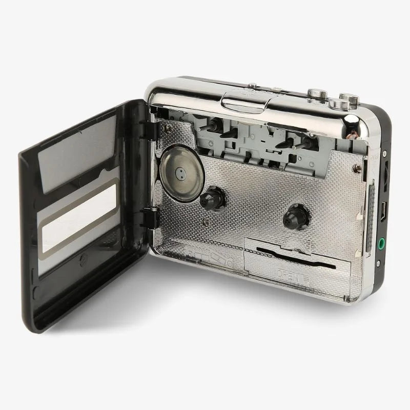 Cassette To USB Converter Portable Tape Digitizer MP3 - Tophatter Daily Deals