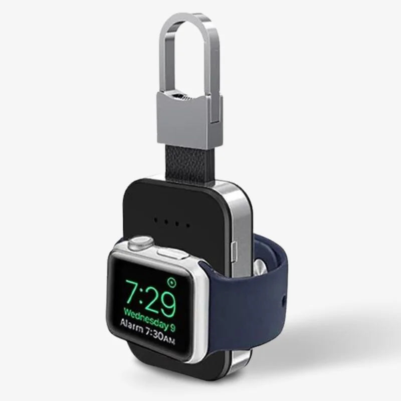 Portable Smartwatch Keychain Charger Compact Travel Power - Tophatter Daily Deals