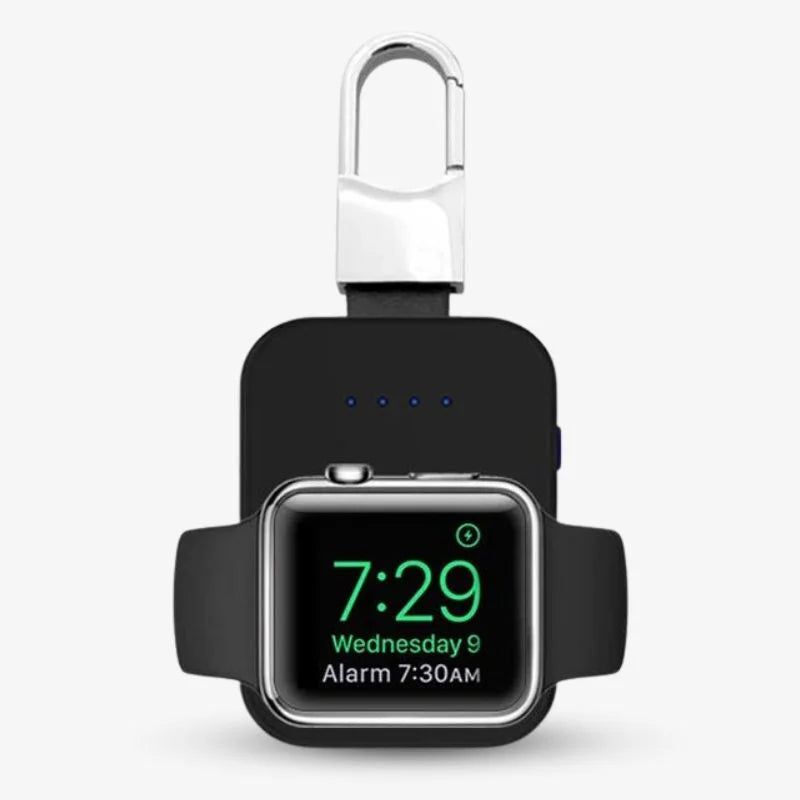 Portable Smartwatch Keychain Charger Compact Travel Power - Tophatter Daily Deals