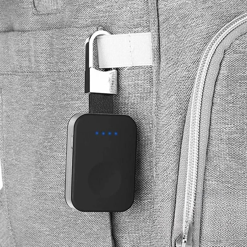 Portable Smartwatch Keychain Charger Compact Travel Power - Tophatter Daily Deals
