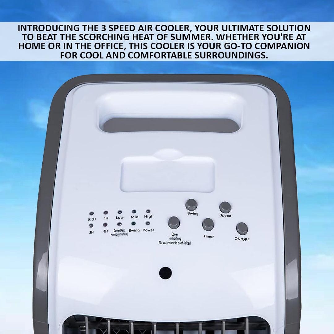 Portable Air Conditioner Mini - 4L Air Cooler Evaporative Oscillating Unit Ice Fan W/ Remote Swing AC Apparel & Accessories - Tophatter Daily Deals
