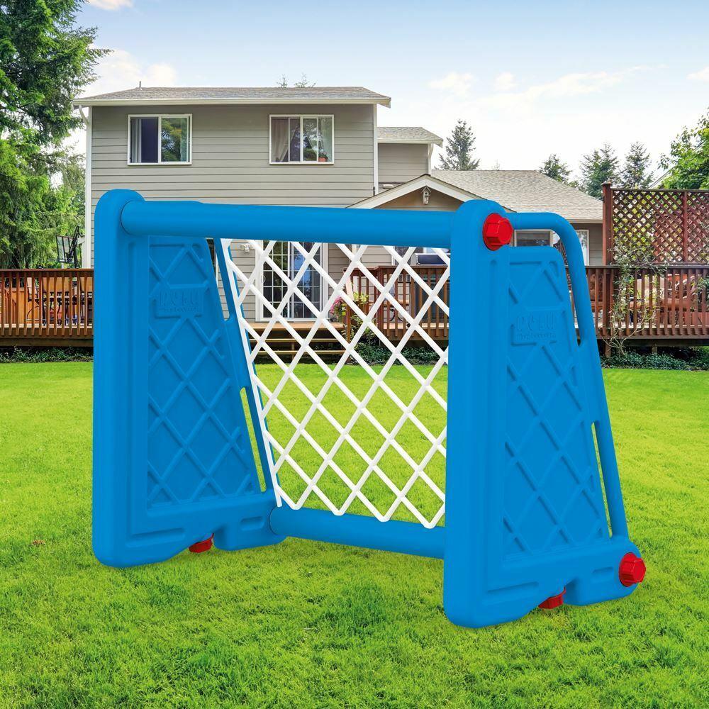 Football Goal Posts for Kids - Portable Durable Childrens Football Soccer Goal Post Net Indoor Outdoor Kids Fun Sports & Outdoor - Tophatter Daily Deals