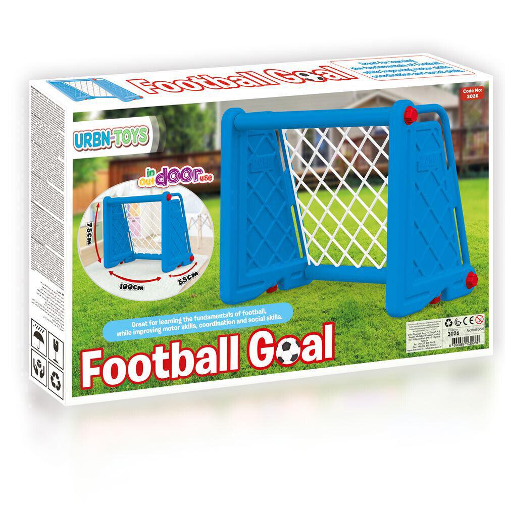 Football Goal Posts for Kids - Portable Durable Childrens Football Soccer Goal Post Net Indoor Outdoor Kids Fun Sports & Outdoor - Tophatter Daily Deals