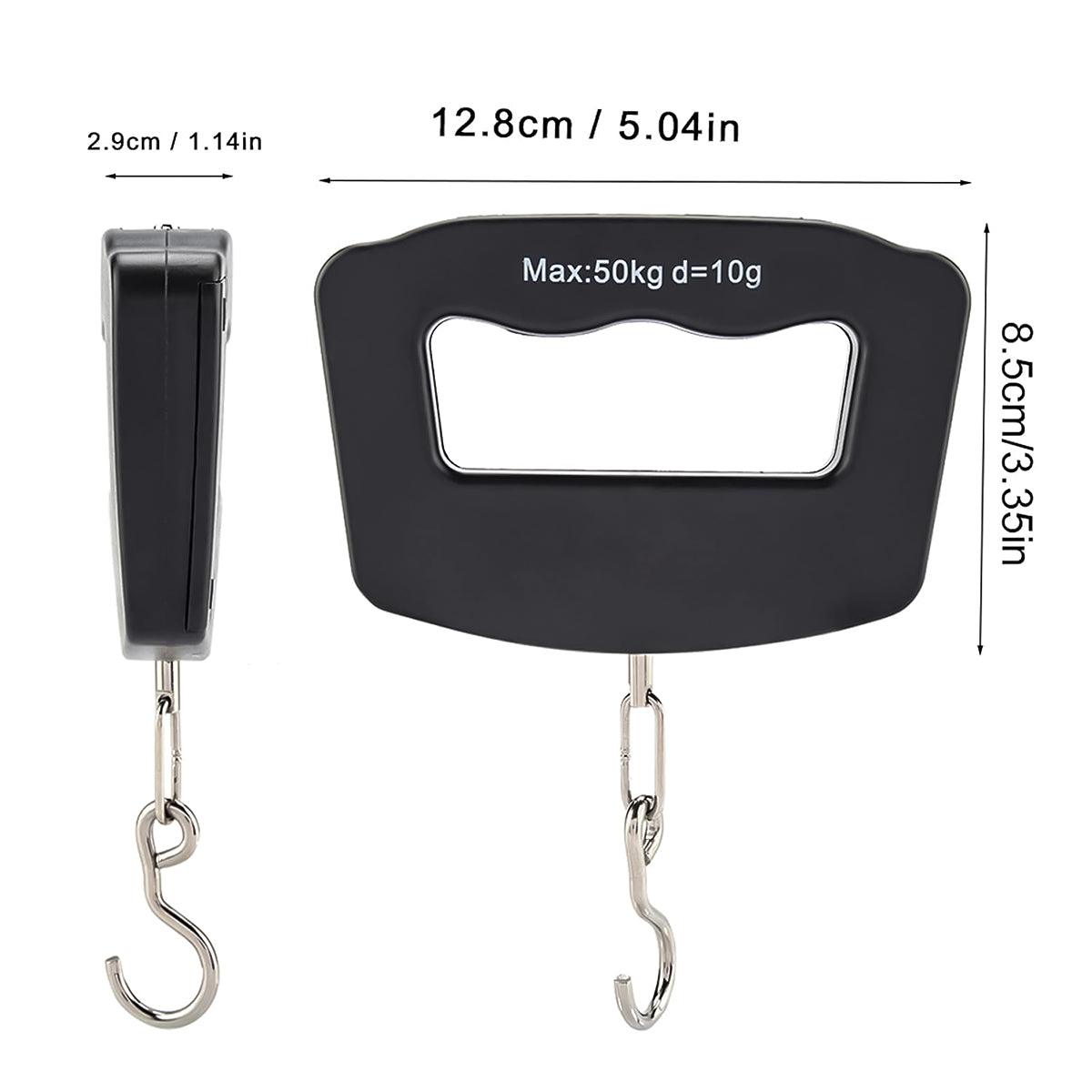 Digital Scale for Suitcase - 50kg Digital Travel Portable Handheld Weighing Luggage Scales Apparel & Accessories - Tophatter Daily Deals