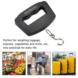 Digital Scale for Suitcase - 50kg Digital Travel Portable Handheld Weighing Luggage Scales Apparel & Accessories - Tophatter Daily Deals