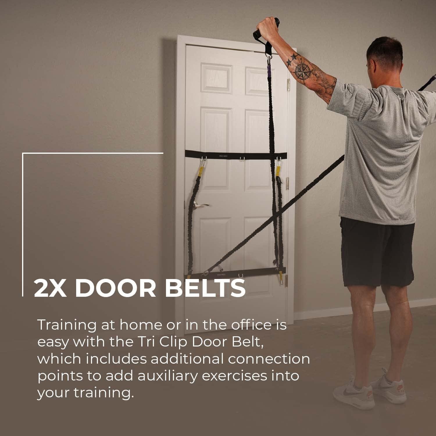 Home Portable Gym - Portable Home Gym Kit And Resistance Bands Home Fitness Workout Bodybuilding Set Fitness - Tophatter Daily Deals