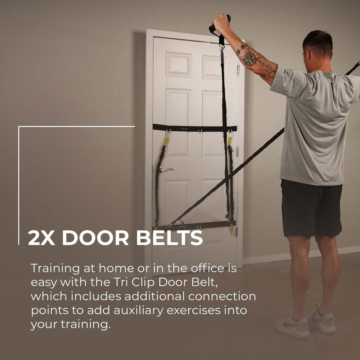 Home Portable Gym - Portable Home Gym Kit And Resistance Bands Home Fitness Workout Bodybuilding Set Fitness - Tophatter Daily Deals