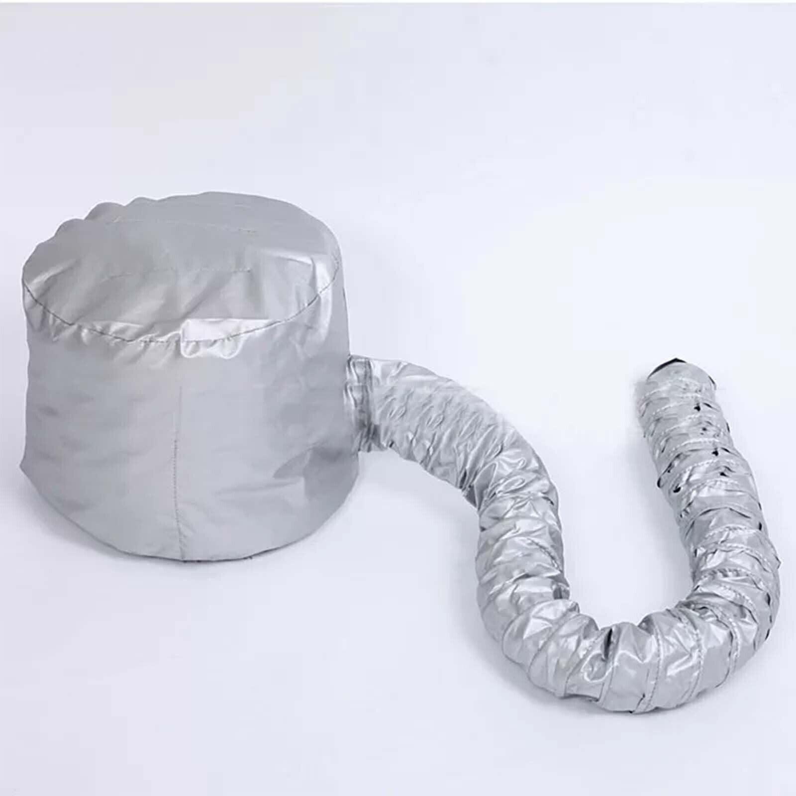 Portable Hair Dryer Hood - Portable Soft Hair Drying Cap Bonnet Hood Hat Blow Dryer Attachment Professional Hair Care - Tophatter Daily Deals