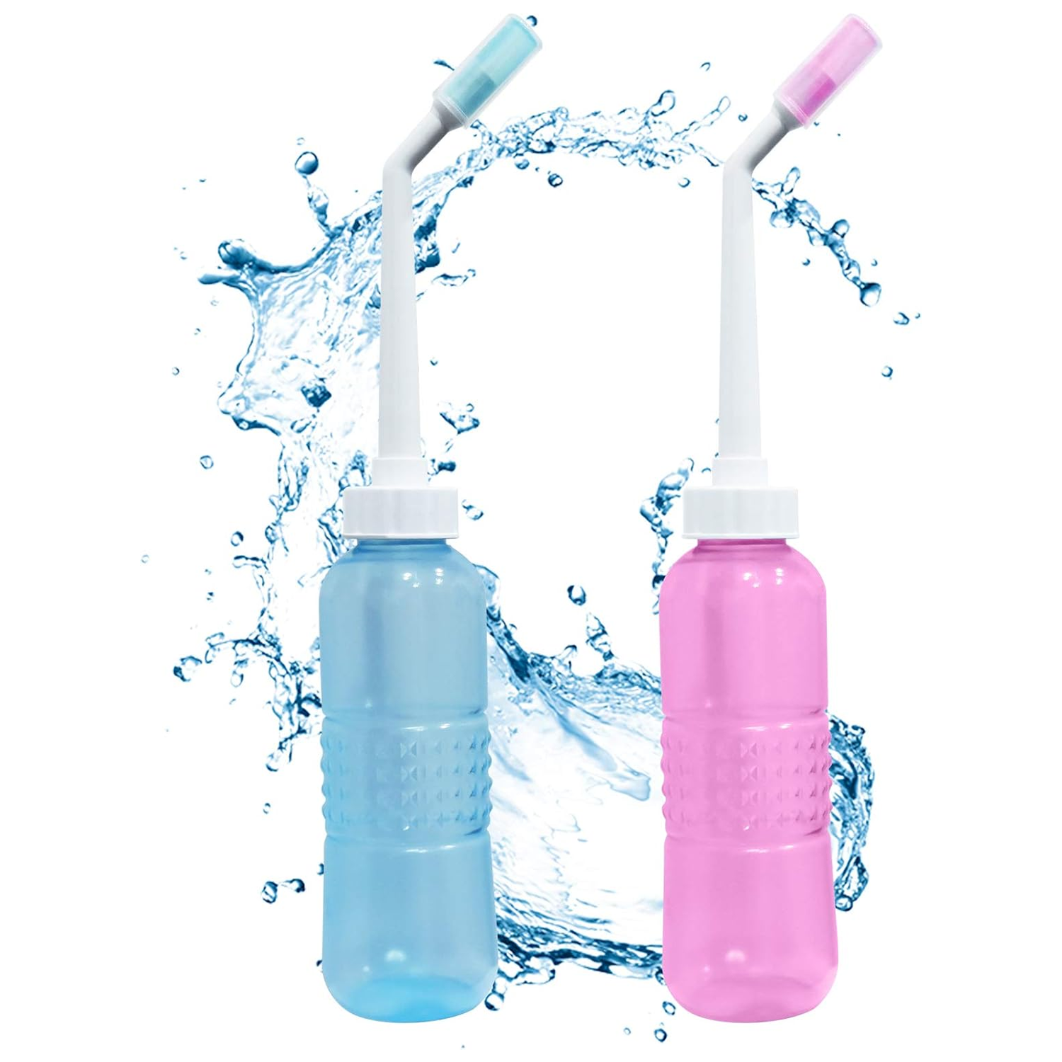 Portable Bidet UK - 560ml Water Washer Bottle Bidet Shower Bidet Sprayer Peri Bottle Spray Apparel & Accessories - Tophatter Daily Deals