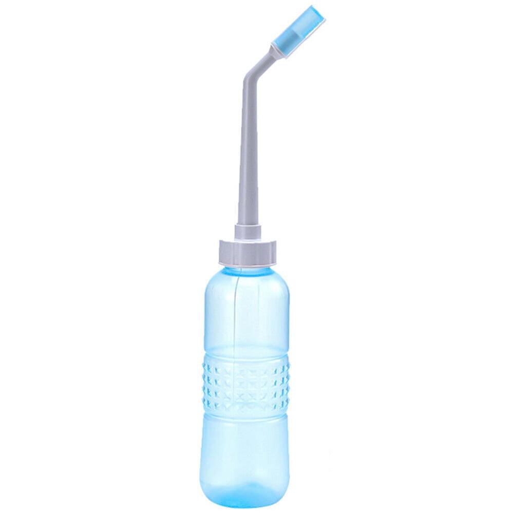 Portable Bidet UK - 560ml Water Washer Bottle Bidet Shower Bidet Sprayer Peri Bottle Spray Blue Apparel & Accessories - Tophatter Daily Deals