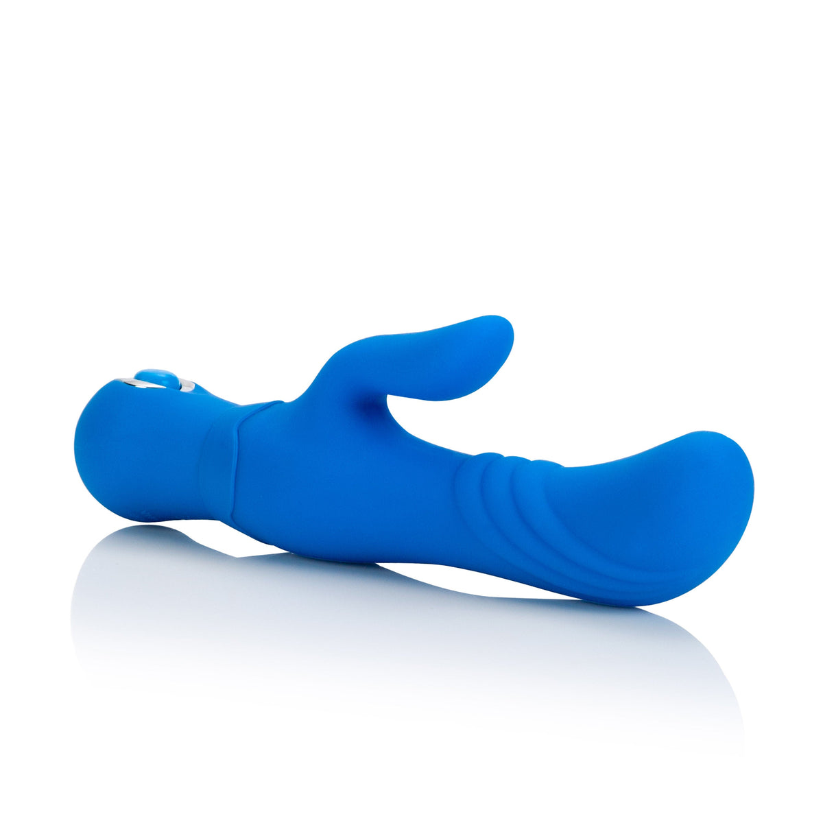 Posh Blue Silicone Thumper Dual Massager with 3 Speeds > Vibrators > Ladies > Rabbit - Tophatter Daily Deals
