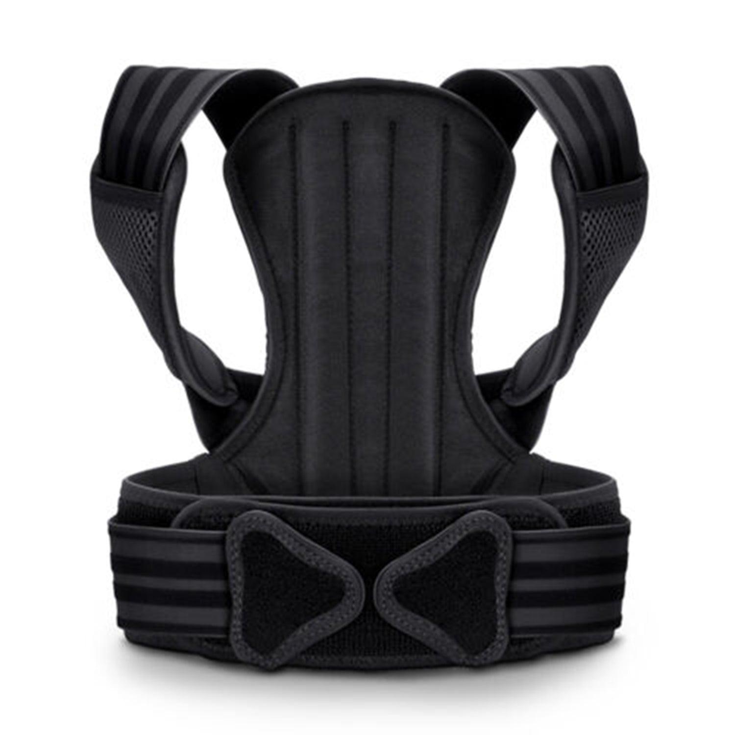 Support Belt for Low Back Pain - Posture Corrector Spine Back Support Pain Relief for Neck Back Shoulders Personal Care - Tophatter Daily Deals