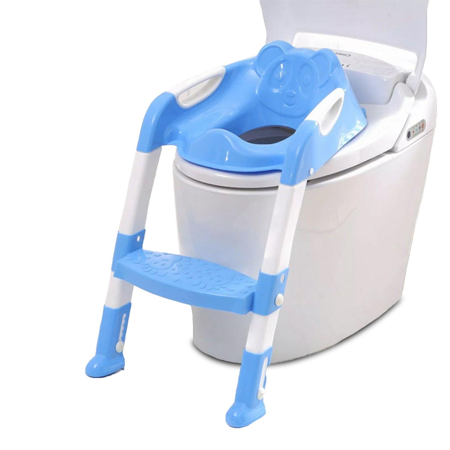 Potty Toilet Training Seat - Foldable Children Toilet Seat & Ladder Training Step Up Down Stool Home - Tophatter Daily Deals