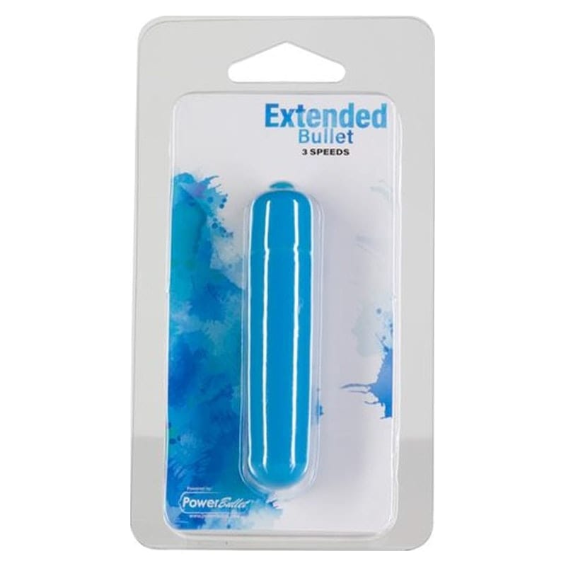 Power Bullet Extended 9cm 3 Speed Teal Vibrator > Vibrators > Mini Vibrators - Tophatter Daily Deals