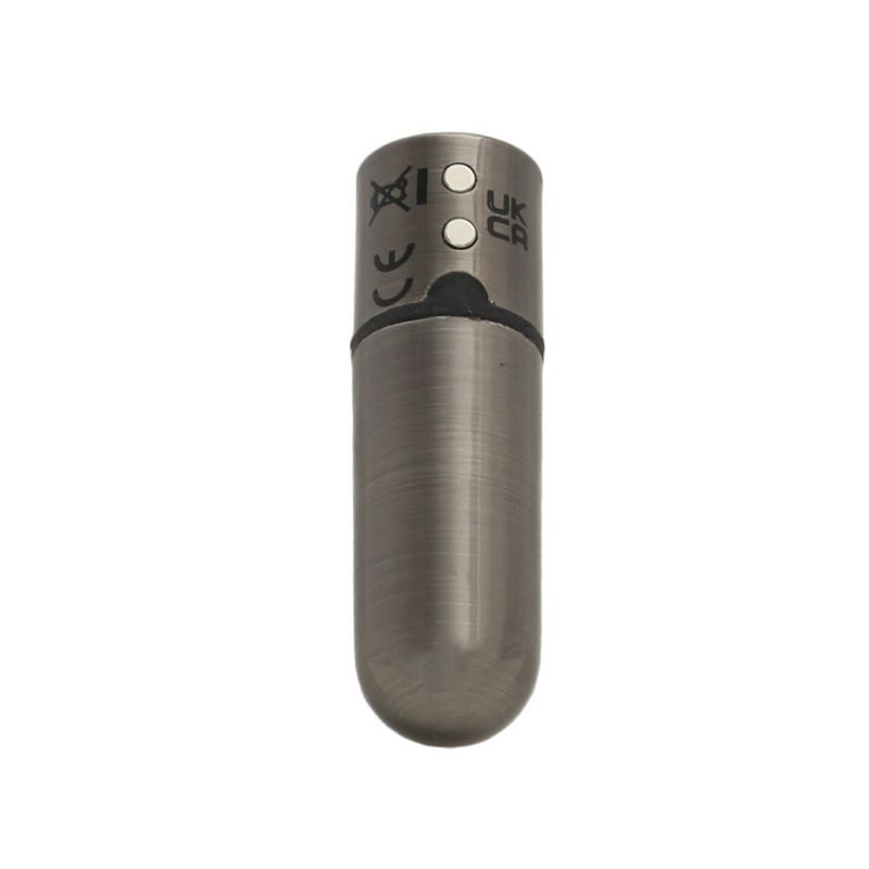 Power Bullet First Class 6cm Vibrator with Crystal Gun Metal Finish > Vibrators > Mini Vibrators - Tophatter Daily Deals