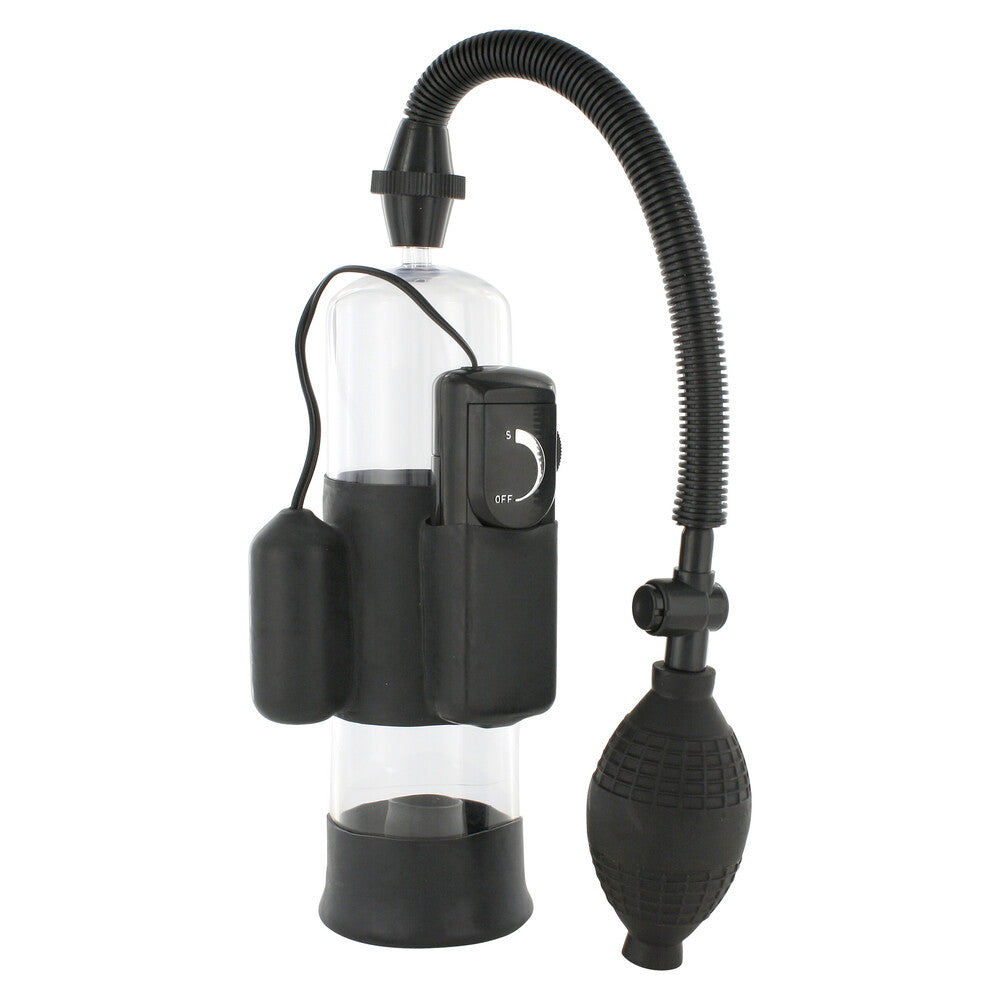 Power Pump Vibrating – Multi-Speed 19cm Penis Pump with Removable Vibrator > Pumps > Penis Pumps Electric - Tophatter Daily Deals