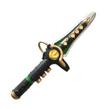 Power Rangers - Green Ranger Dagger (Cosplay Safe Foam) Dagger - Tophatter Daily Deals